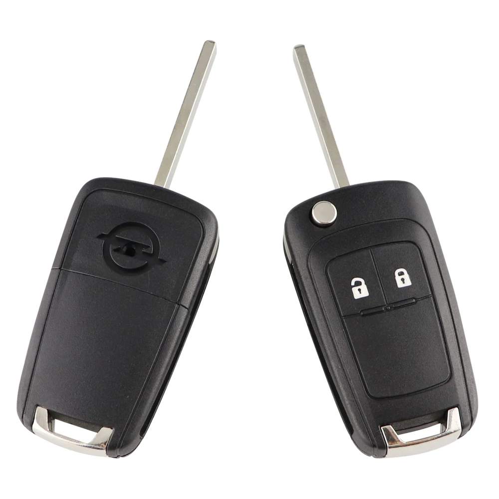 YIQIXIN Dla Opel Vauxhall Insignia Astra J Zafira C Mokka Dla Chevrolet Cruze Epica Lova Camaro Impala Samochodowe składane etui na kluczyk