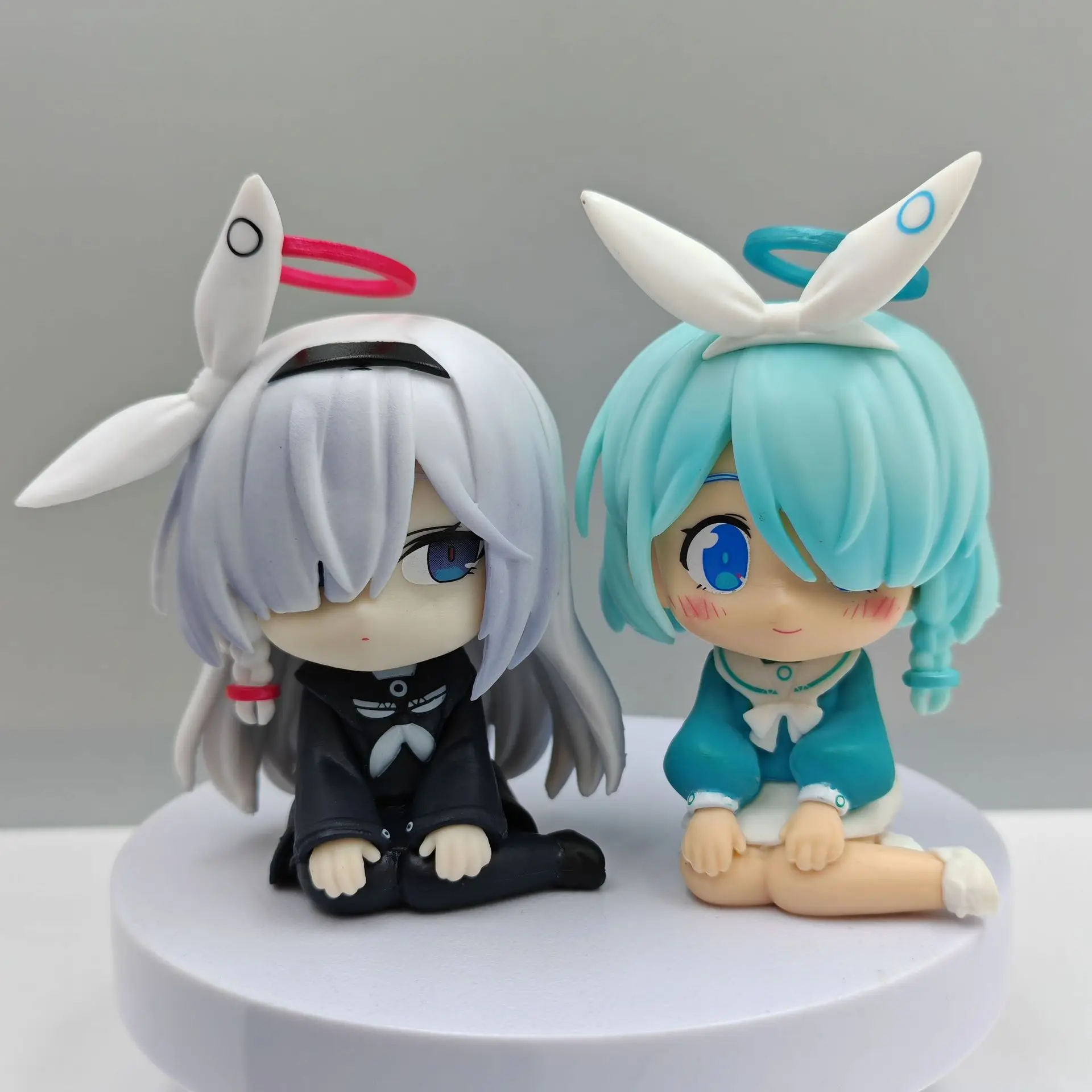 Statue de figurine d'action de dessin animé Plana, archives bleues, modèle de collection, ornements de voiture de bureau, modèle de poupée, cadeaux de noël