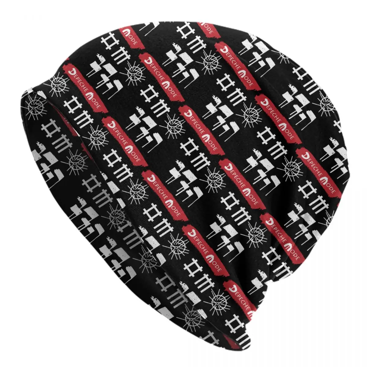 Depeche Cool Mode Electronic Rock Beanie Cap Unisex Winter Warm Bonnet Homme Knitted Hats Fashion Outdoor Skullies Beanies Hats