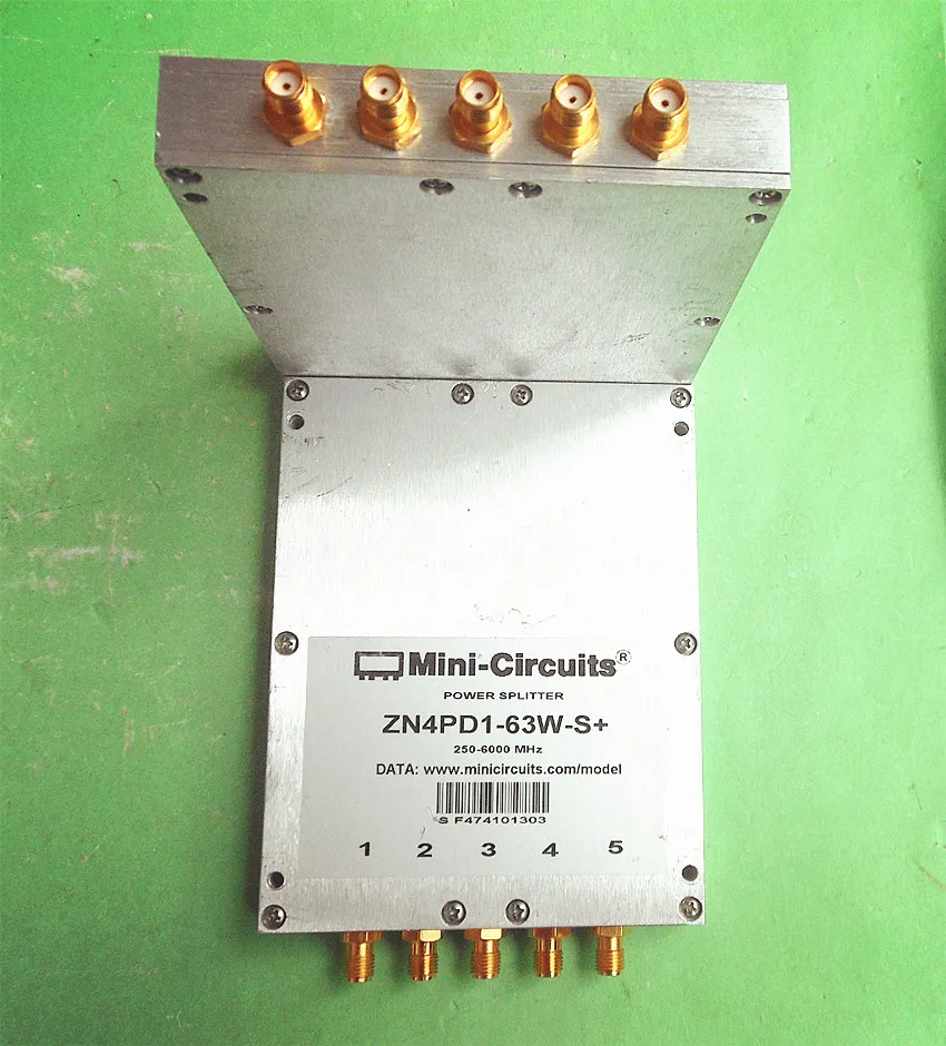 

Mini-Circuits ZN4PD1-63W-S+ 250-6000MHz SMA 4-way power splitters