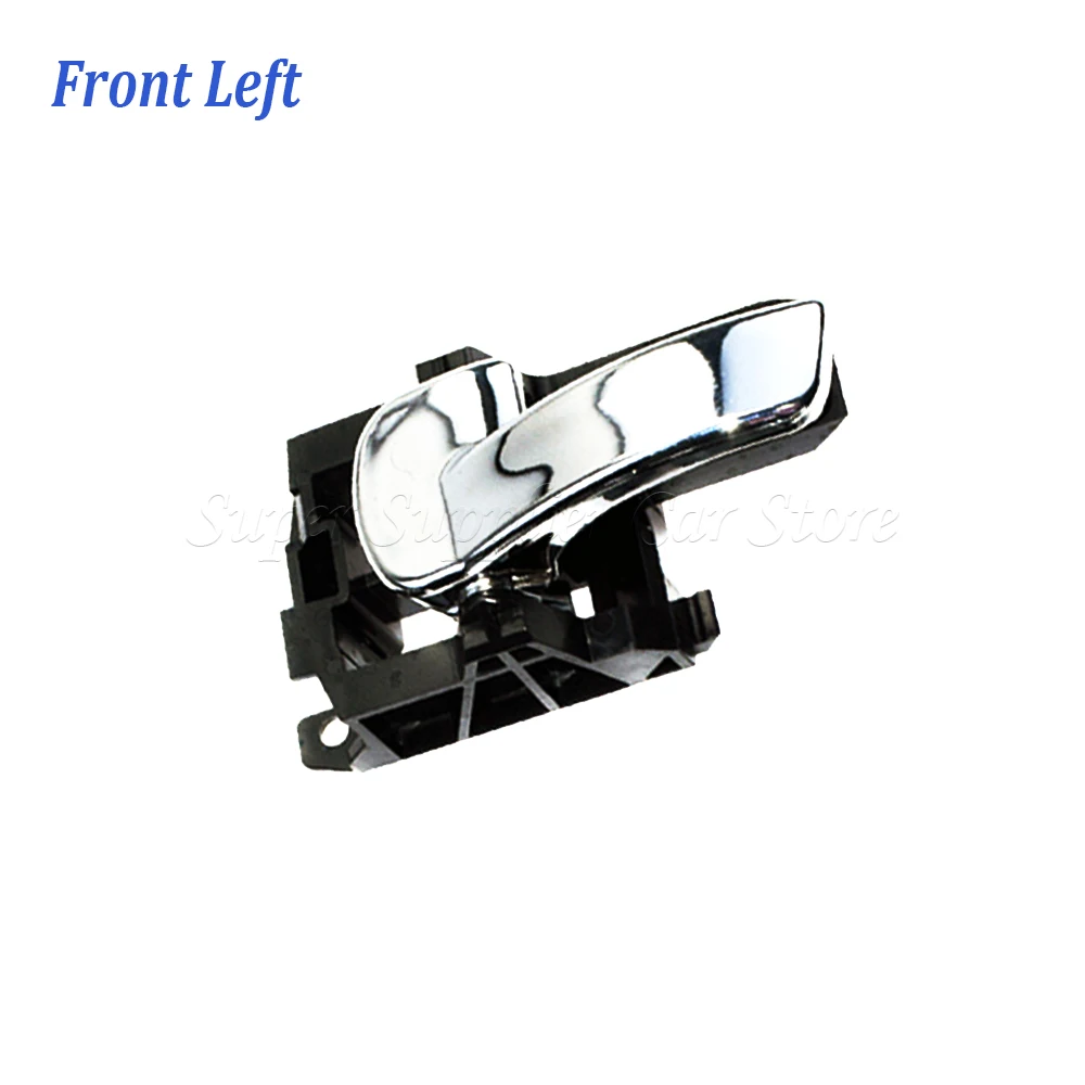 Car Inside Inner Door Knob Interior Door Handles For Nissan 2007-2013 QASHQAI J10 80671-JD00E 80671JD00E 80670-JD00E 80670JD00E
