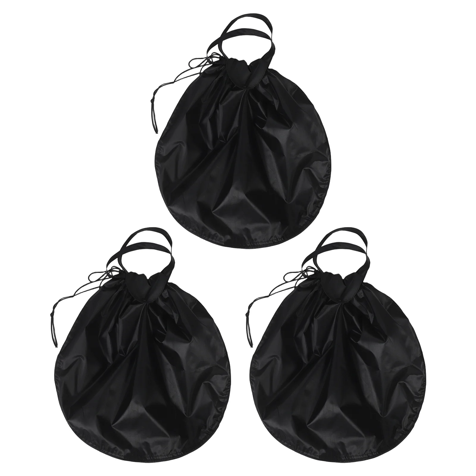 

3Pcs Waterproof Storage Bag Motorcycle Drawstring Organizer Large Capacity Carrier for Riding Cycling Sports