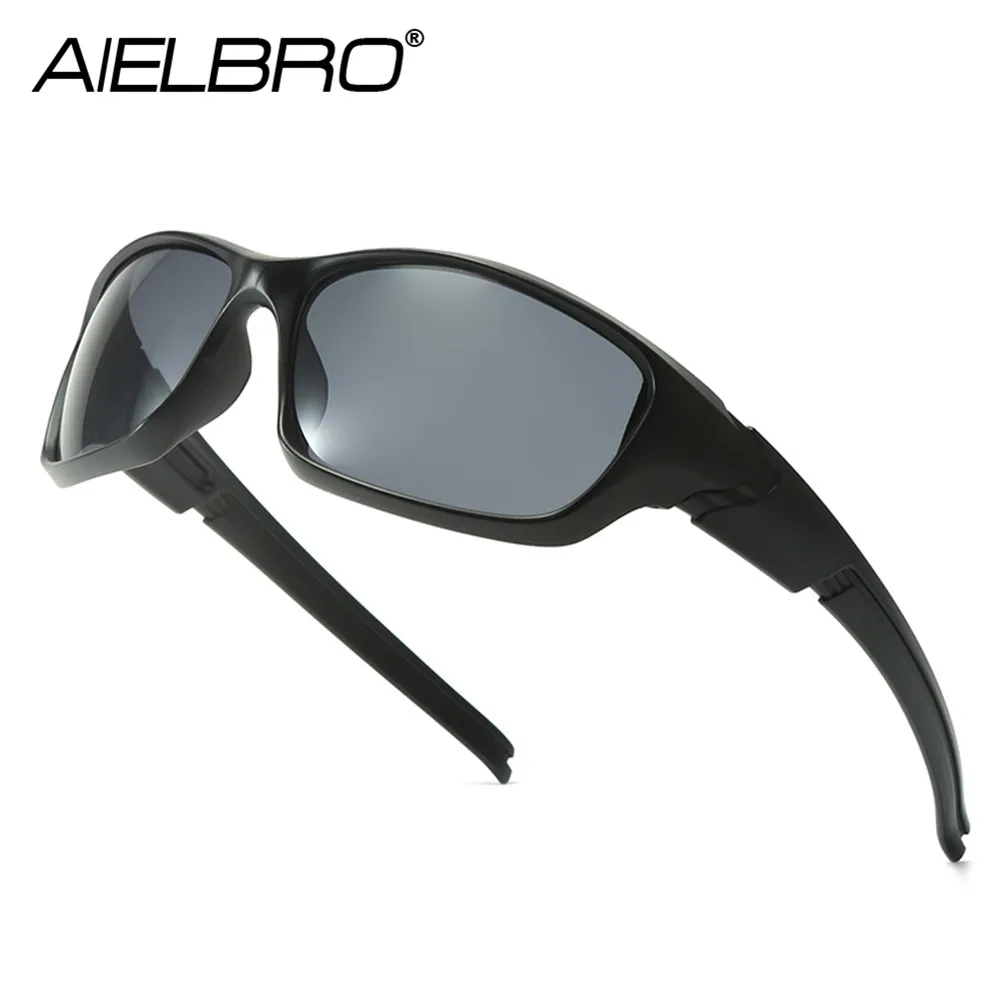 

AIELBRO Cycling Glasses for Men UV400 Cycling Glasses Bicycle Glasses Sports Lenses Men's Sports Glasses Sunglasses for Men