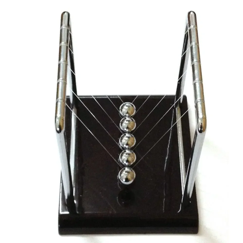 Newton Cradle Balance Steel Balls School Teaching Supplies Physics Science Pendulum Desk Toy Gifts Home Decoration view 3