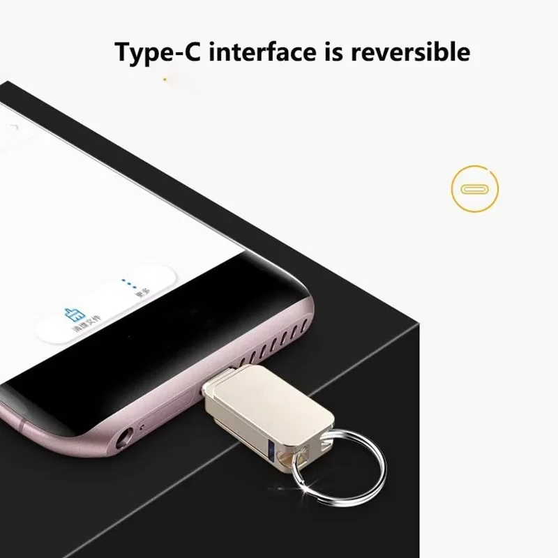 VIVO 2 تيرا بايت USB 3.0 محركات أقراص فلاش عالية السرعة معدنية بندريف 1 تيرا بايت 512 جيجابايت 256 جيجابايت محركات القلم USB ذاكرة عصا لسيارة الهاتف الكمبيوتر PS5 #5