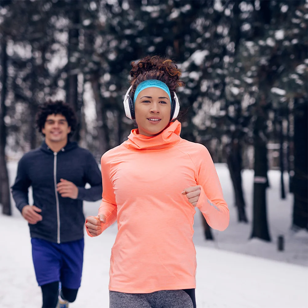 2Pcs Ear Warmer Headband Sports Running Cycling Winter Protection Breathable Stylish Unisex Headbands for Men Women