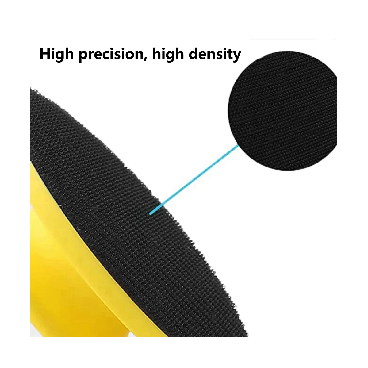 Manual Sander Grinding Block 124mm Compatible Round Hand-Polished Sticky Tray 5-Inch Round Hand Tray