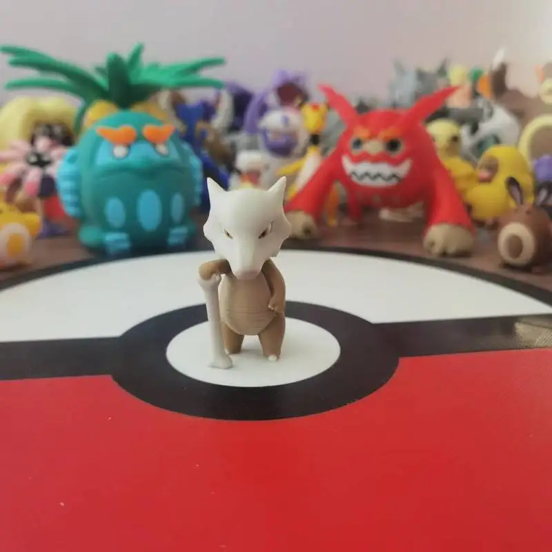 New Anime Marowak Figure Proportion World 1:20 Diy 3D Printing Cartoon Character Desktop Decoration Cute Model Children Toy Gift
