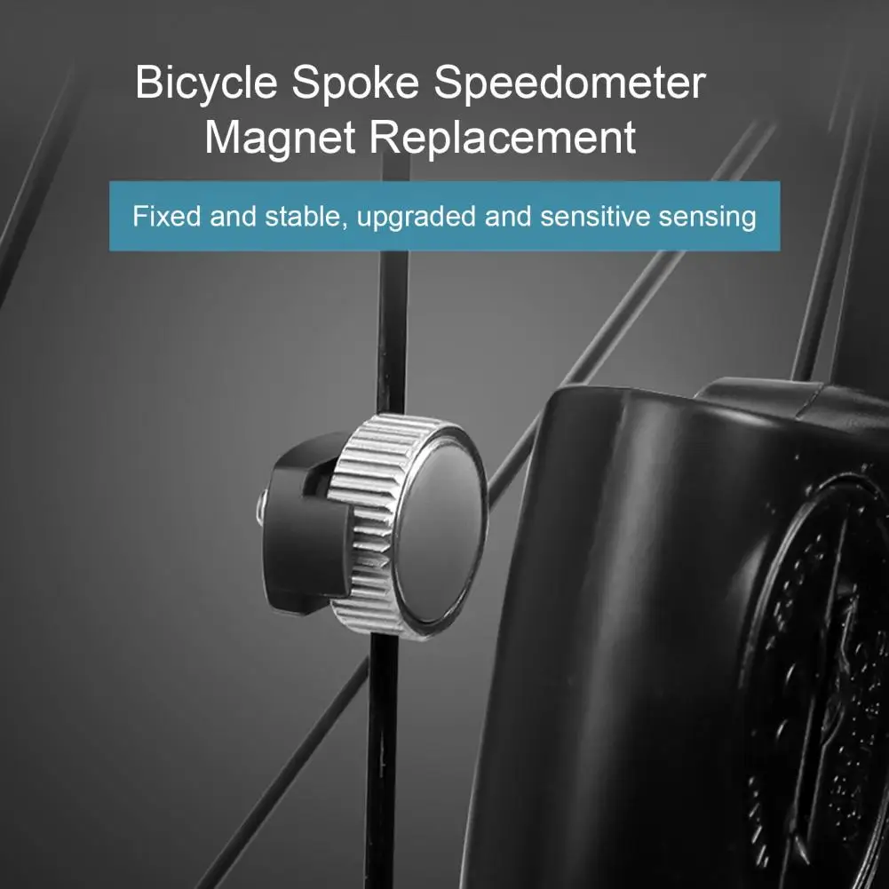 Stable Speedometer Spoke Magnet PVC Widely Compatible Useful Bicycle Spoke Computer Magnet Odometer Accessories