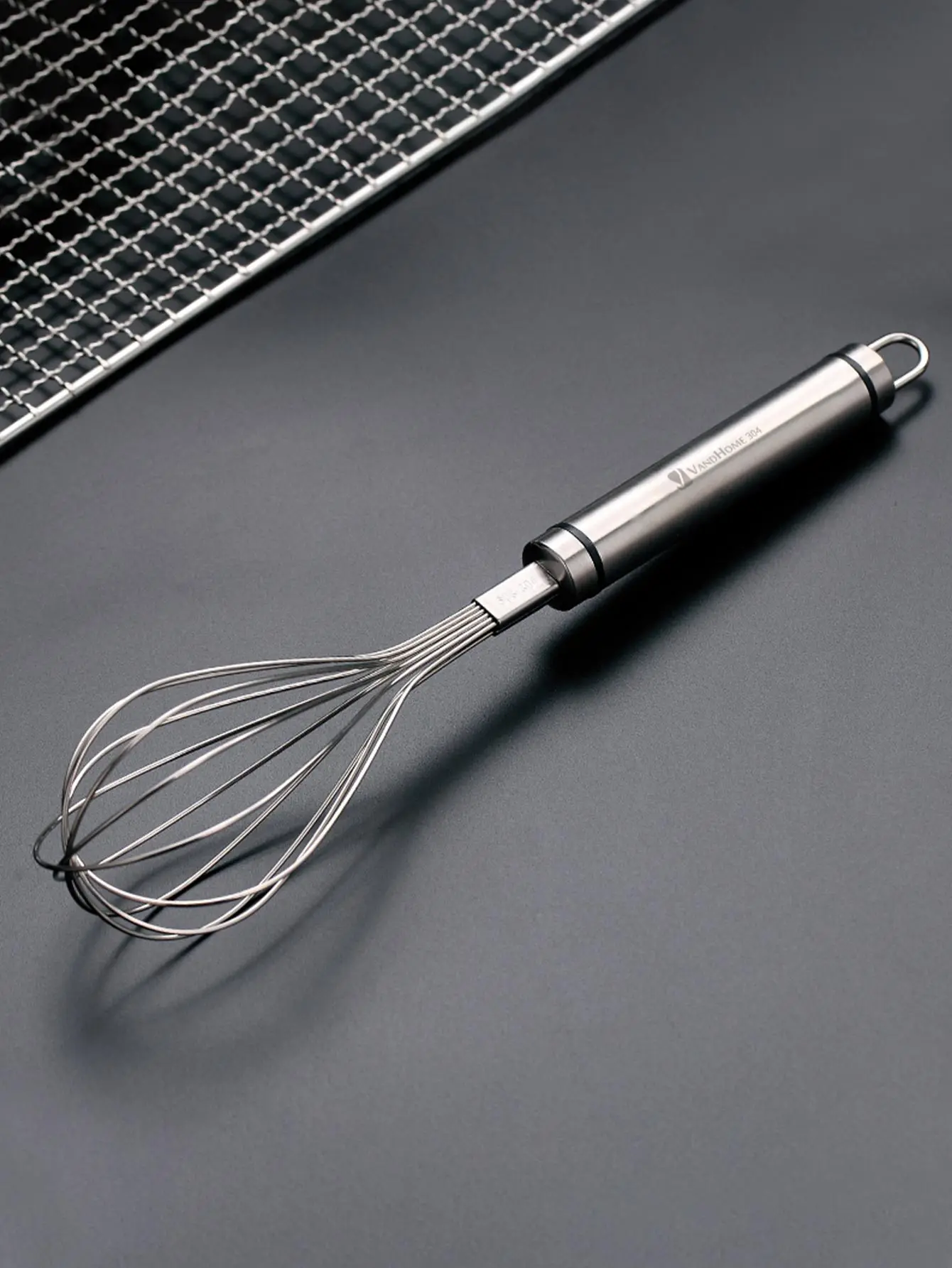 WORTHBUY Egg Whisk Stainless Steel Kitchen Balloon Whisks Manual Egg Beater Blender Egg Mixing Mixer Tools