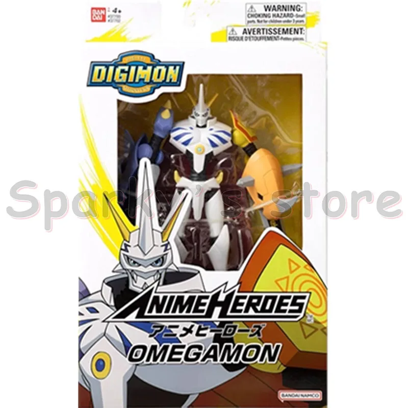 Bandai Original Anime heroes Digimon Adventure Anime Figure Omegamon Wargreymon Beelzemon Action Figure Toys For Kids GiftsModel