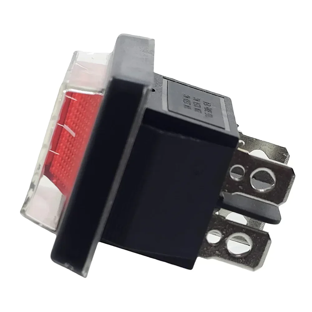 Robust Rocker Switch OnOff With IP Rating For Water Resistance Bright Red Light Indicator For Home Appliances And Electronics