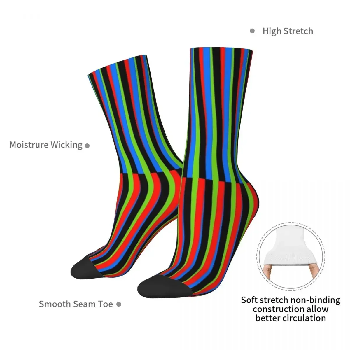 Venezuela Socks Harajuku Sweat Absorbing Stockings All Season Long Socks Accessories for Man's Woman's Gifts