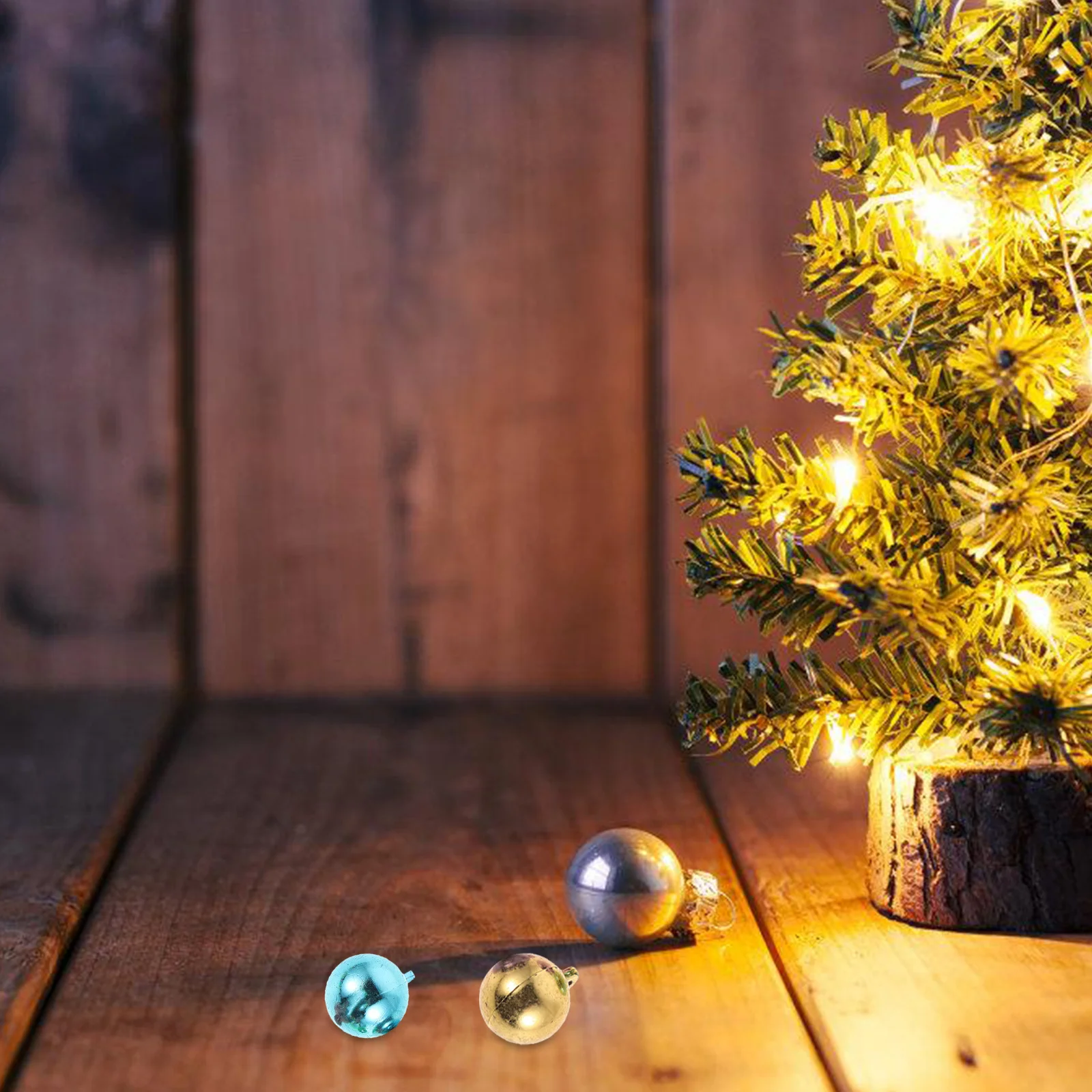 

100Pcs Plastic Colorful Round Bulb Beads DIY Accessory Festive Decoration for Christmas Jewelry Making Crafts Charm Bracelet