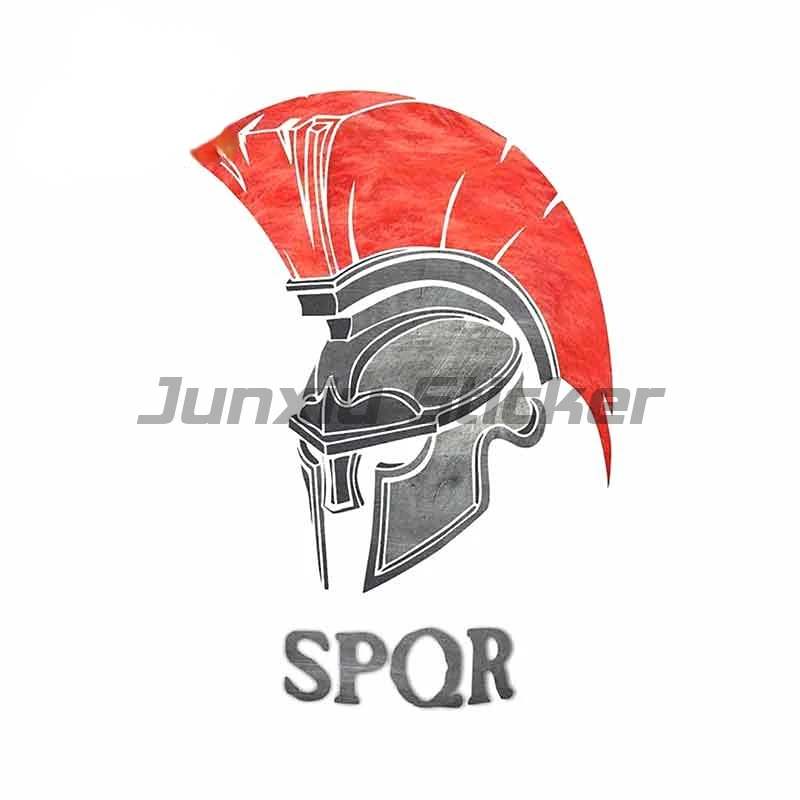 SPQR Rome Spartan Creative Car Sticker Personality Decal Suitable for All Types of Vehicles DIY