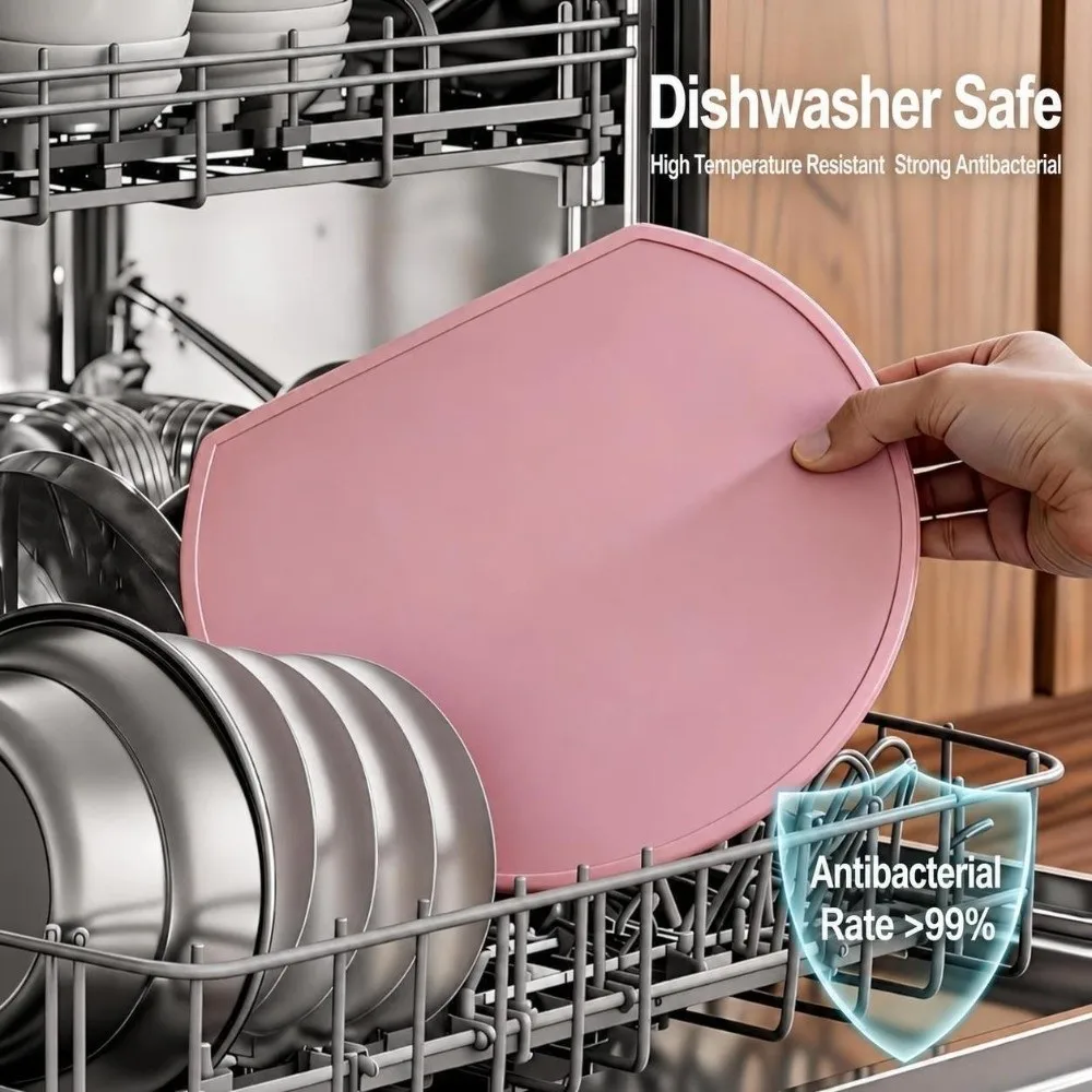 TPU Antibacterial Cutting Board Anti Mold Silicone Chopping Board Double Sided Hanging Fruit Vegetable Cutting Board