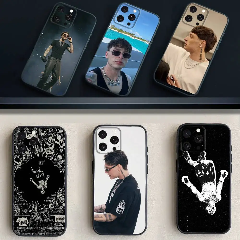 

G-Gervonta P-Peso Pluma (1) Phone Case For iPhone 16,15,14,13,12,11 Plus,Pro Max,XS,X,XR,SE,Mini,8,7,Soft Silicone Black Cover