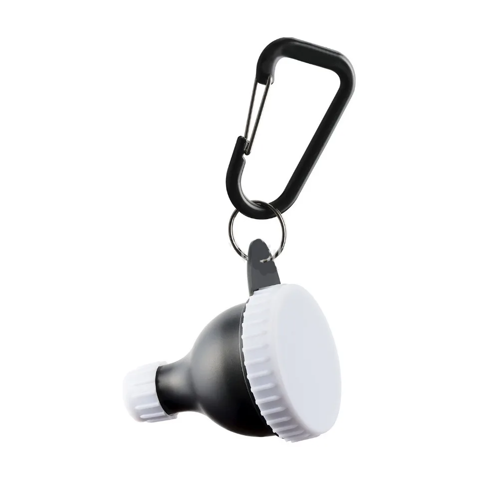 Mini 15g/50ml Protein Powder Bottle with Carabiner Reinforced Cap Medicine Box Health Funnel Leak Proof Pill Case Outdoor Sport