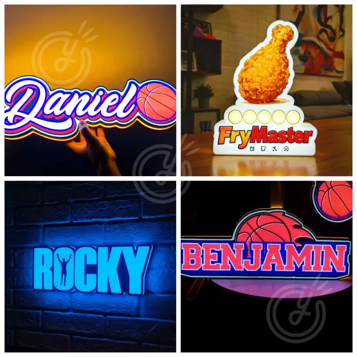 Custom Led Neon Sign Business Wall Logo Signage Home Personal Design Bright Light Box Letter Acrylic Letters Outdoor Luminous