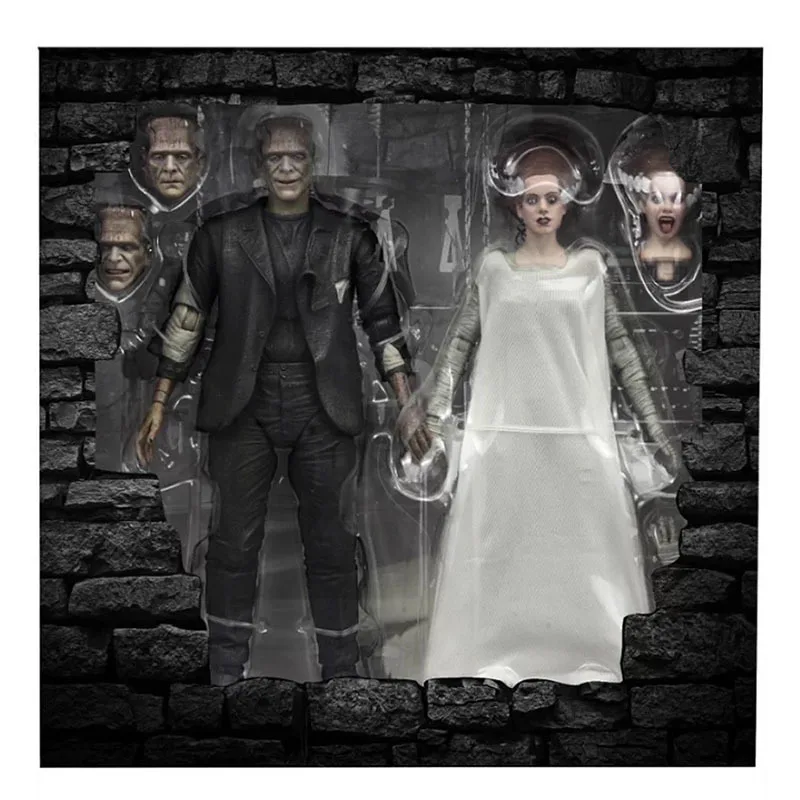 

Universal Monsters The Bride of Frankenst Model NECA 04746 Action Figure Manga Figurine Toys Doll Figuras Gift for Kids Original