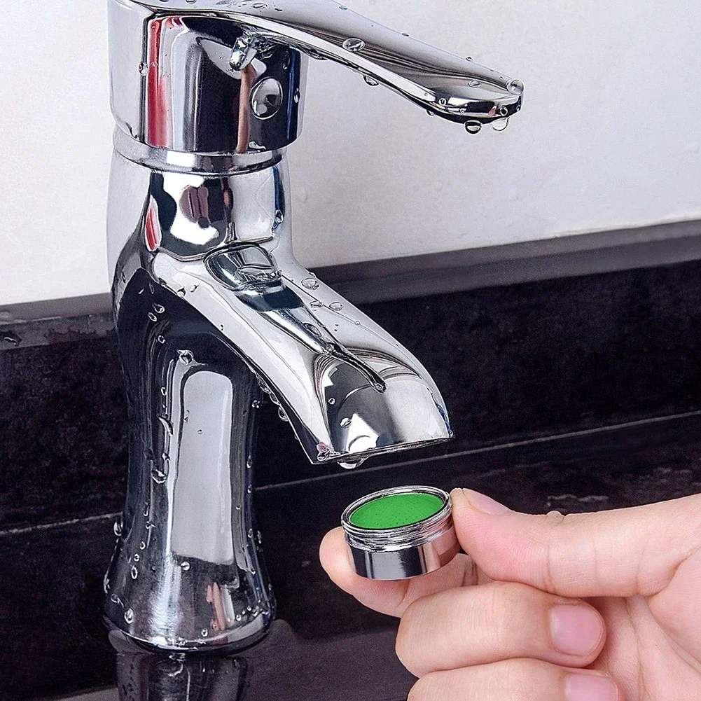 

10pcs Water Faucet Filter Tap Bubbler Mesh Spout Filter Element For Kitchen Sink Bathroom Faucet Soft Water Anti Sling 23.6x12mm