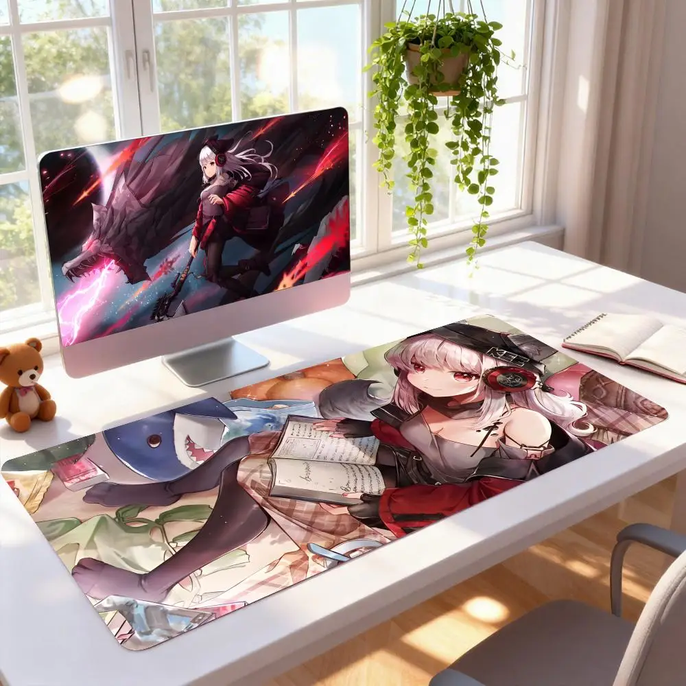 

Коврик для мыши Arknights Frostleaf, резиновый, для компьютера и ноутбука, официальный игровой, с ярким цветным принтом, эстетичный, модный, роскошный коврик