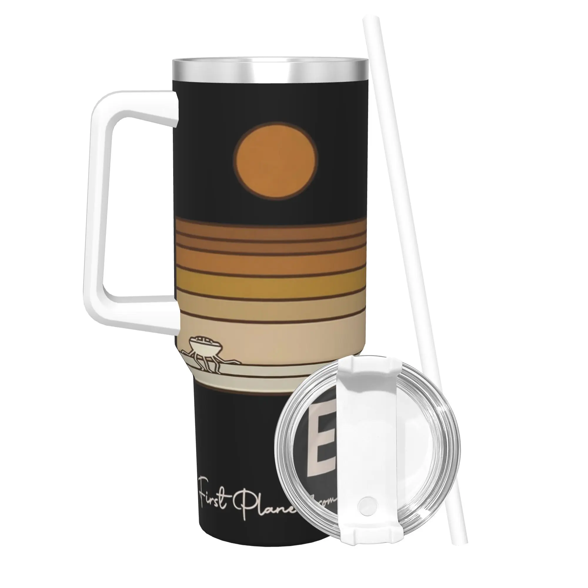 Stainless Steel Tumbler Erid Planet Project Hail Mary Sci-fi Bookish Coffee Mug Insulated Cold Drink Car Mugs Beach Water Bottle