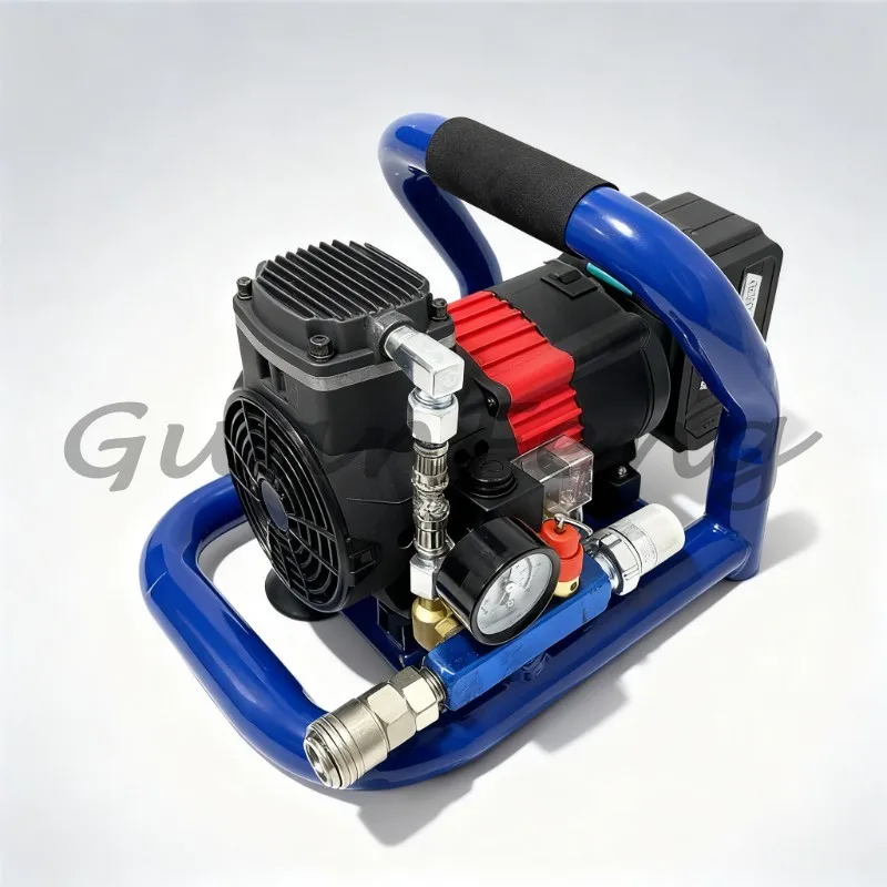 18‑21V Household Portable Rechargeable Lithium Battery Air Pump Cordless Air Compressor