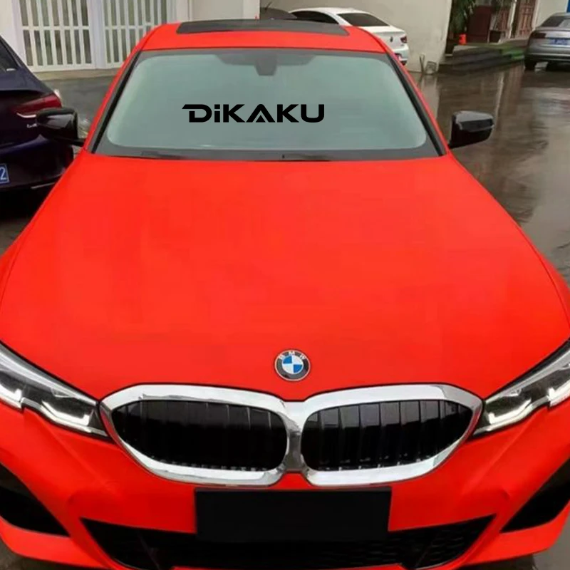 

Highest Quality Super Matte Flame Red Vinyl Wrap Foil With Air Free Bubble For Vehicle And Motorcycle