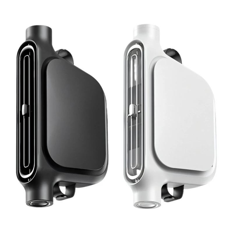 Convenient Car Back Fan With 3 Speed preferences And 3000mAh Battery For Effective Temperature Control During Summer Travel