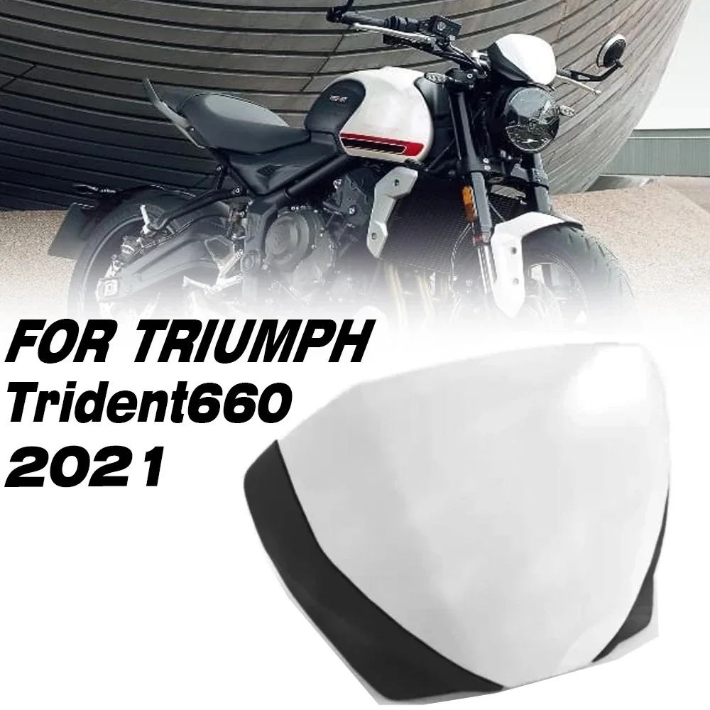 

Trident 660 Motorcycle Windscreen Flyscreen For Triumph Trident660 2021-2023 Front Screen Lens Windshield Fairing Deflector