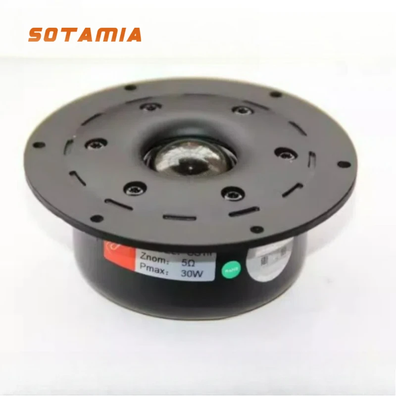 SOTAMIA 1 قطعة 4 بوصة مكبر الصوت 5 أوم 30 واط فيلم الحرير الشفاف SS1II وحدة عالية التردد الأسرة K أغنية قطعة أثرية لهواوي #1