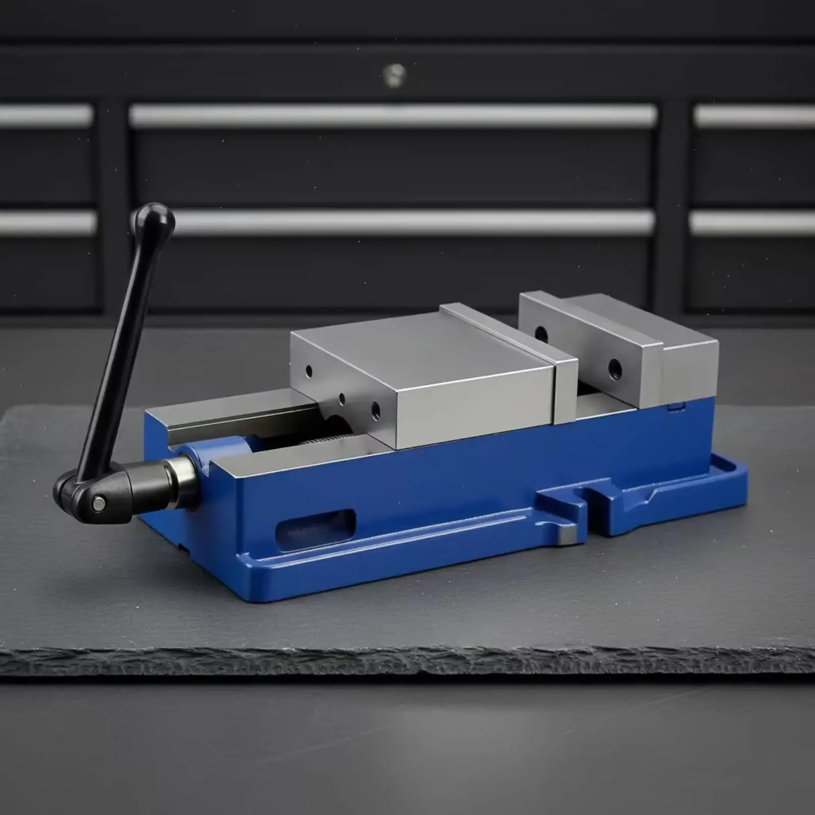 Milling Machine Vise Heavy-Duty Angled-Lock Vise Precision for Professionals