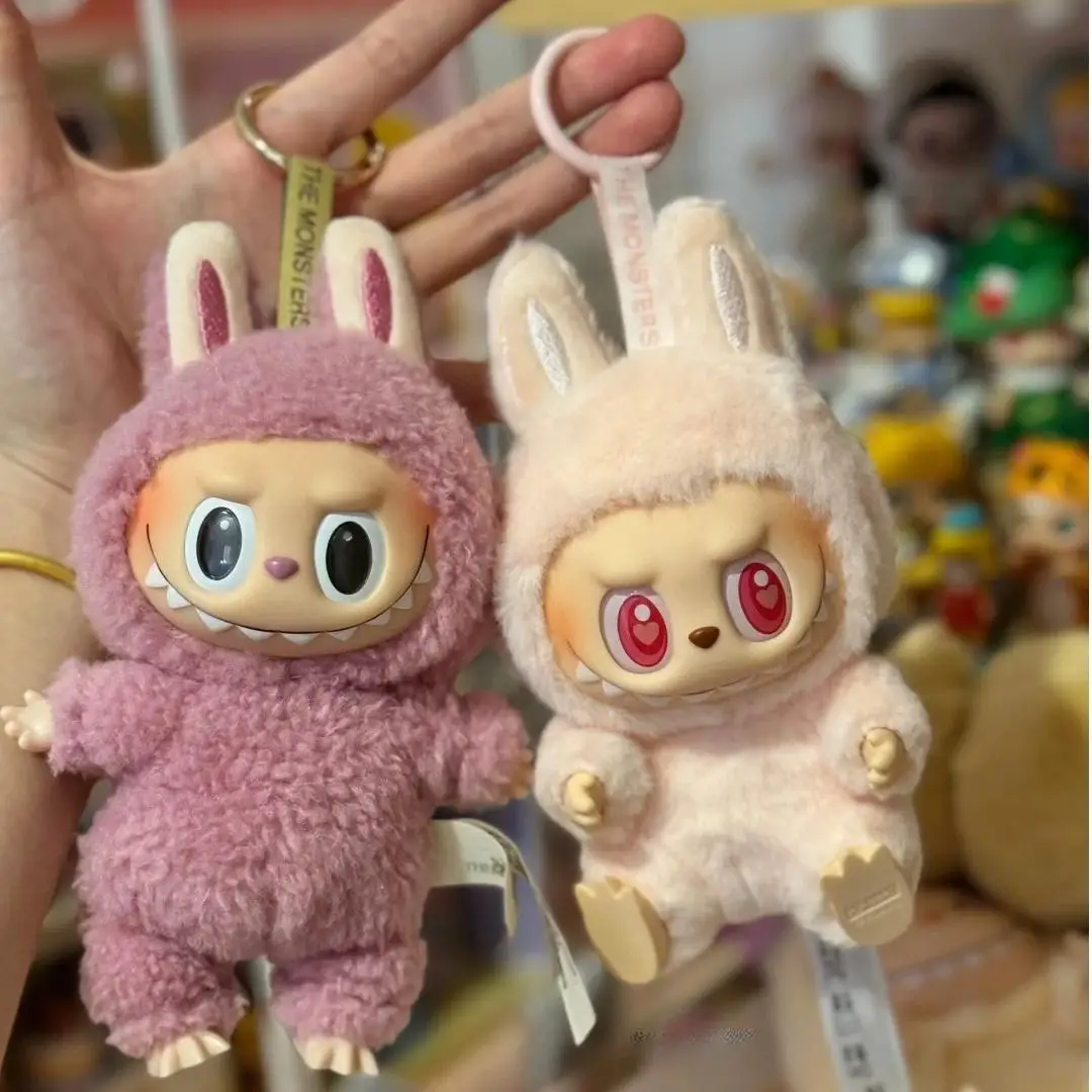 Labubu The Monster Exciting Macaron Series Blind Box Labubu Have A Seat Series Blind Bag Figure Vinyl Plush Doll Mystery Box Toy