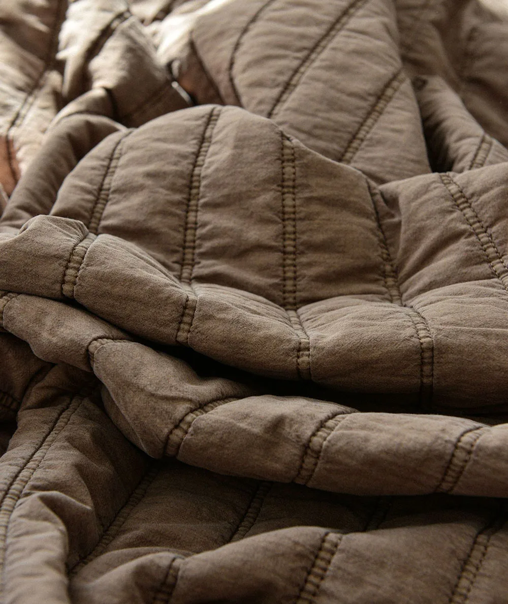 Soft Cotton Plant Enzyme Washed Quilt Set 3PCS Bedding Bedspread with Lace, Multifunctional Solid Color Quilted Duvet Cover 1PC 6