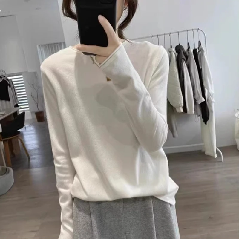 

Cashmere Sweater Women's Loose Casual Pullover Knitwear Top O-neck Pure Wool Keep Warm Female Clothing Fashion Autumn and Winter