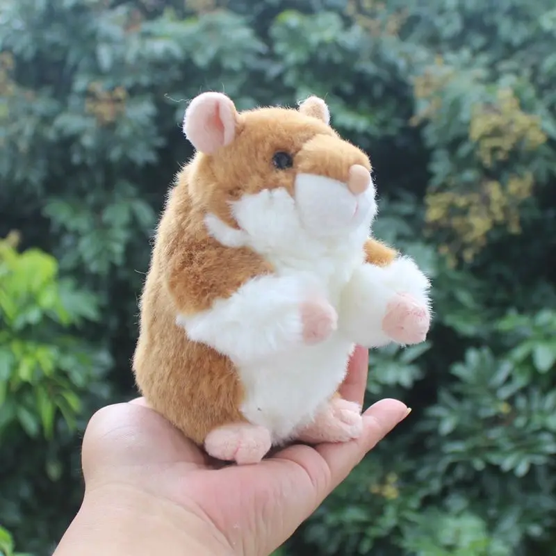 Jouet en Peluche Totoro, Ours localité, Poils de Beurre, Souris, Beurre, Hamster, Mini Cadeau, Simulation d'Animaux Réalistes, Cadeau Kawai