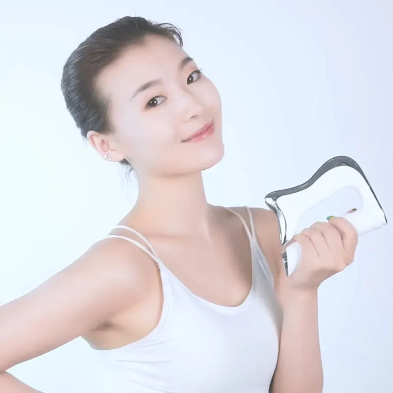 

Electric Fascia Knife Microcurrent Vibration Heating Body Massager Muscle Relaxation Tool Muscle Meridian