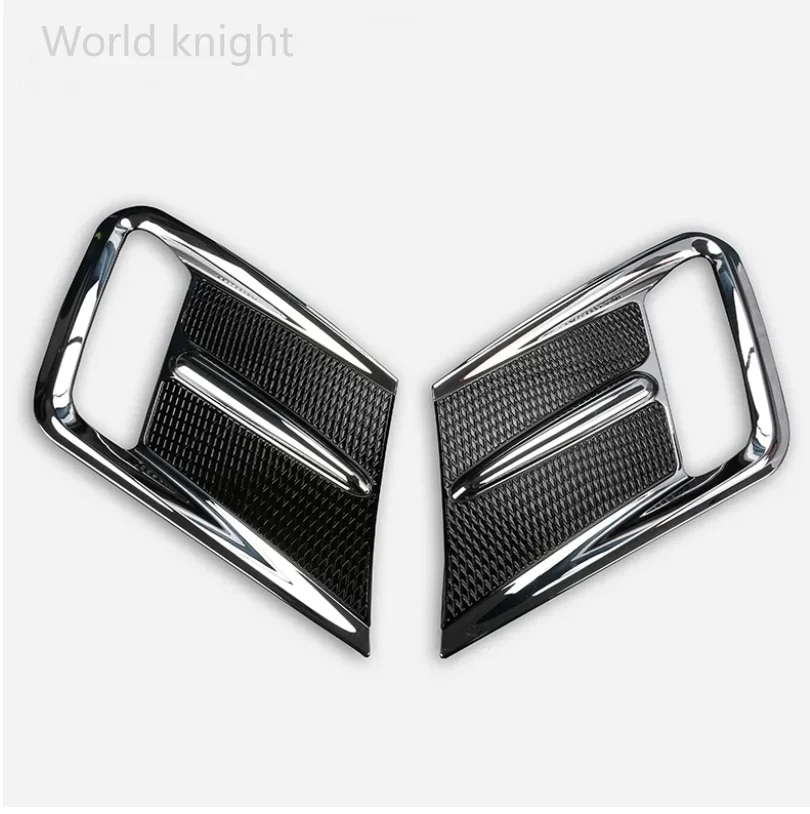 KOUVI ABS Chrome Front Fog Lamp Light Cover Trim Accessories For Volvo XC60 2014 2015 2016 car styling