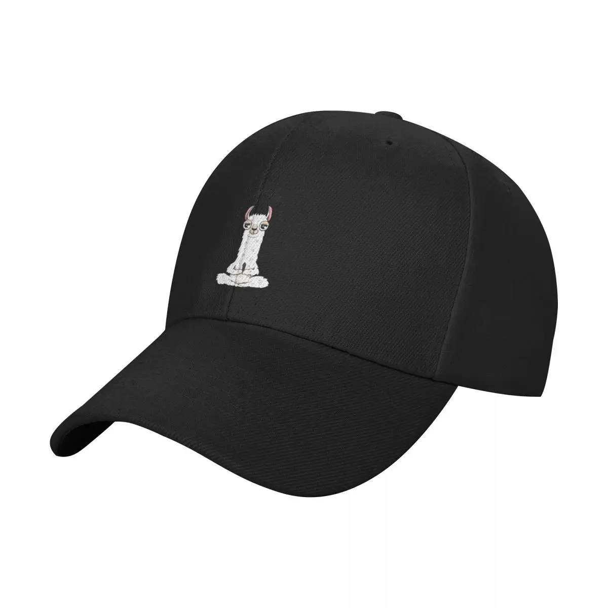 

Llama yoga pose with llamaste Baseball Cap hiking hat Thermal Visor Military Cap Man Luxury Hat Hats For Men Women's