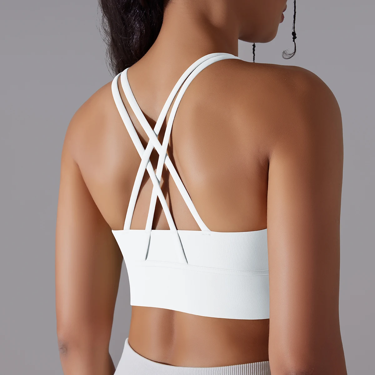 Frauen Yoga BraTank Tops für Fitness Nacktes Gefühl Sport Bh Gym Weste Frauen Leibchen Workout Unterwäsche Sportswear Outfit – Detail 6