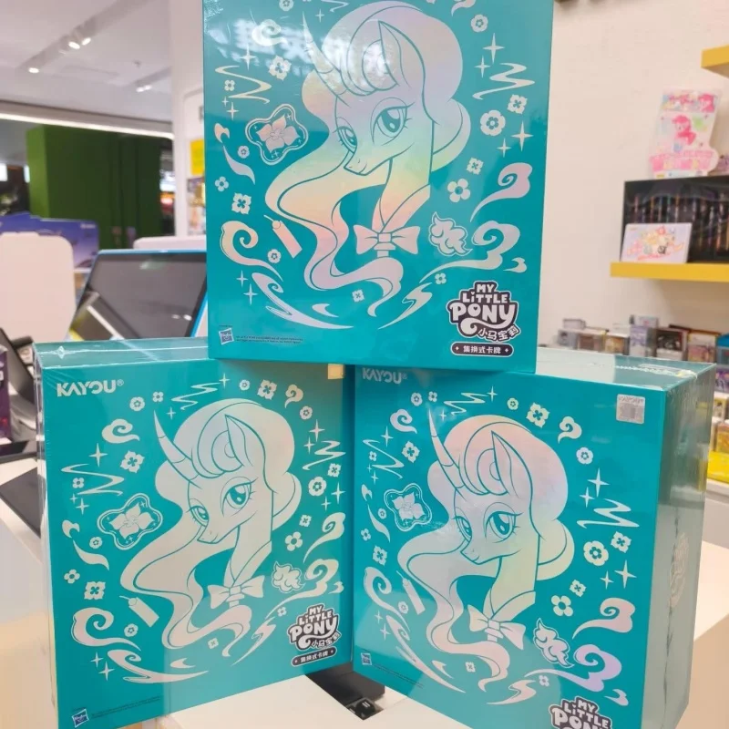 Hot Sale Kayou My Little Pony Trading Cards Official Licensed Tcg Collectible Battle Card Game Qi Ji Zong Hua Collector Gift Box