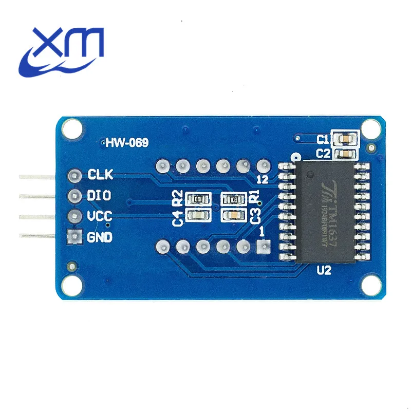 1pcs 4 Bits TM1637 Red Digital Tube LED Display Module & Clock B34