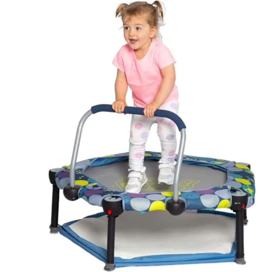 3 w 1 Składany basen z piłeczkami i dmuchany basen - Namiot z piłeczkami i trampolina z uchwytem - Dla dzieci od 10 miesięcy do 5 lat