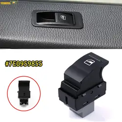 Auto Car Elektrikli Kapı Pencere Tek Anahtar Düğmesi Kontrolü 7E 0959855   VW Transporter T5 T6 Caravelle Multivan Yolcu Tarafı için