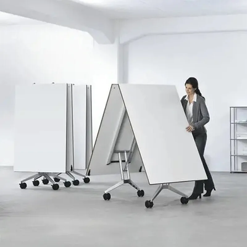 Foldable Conference Table, Long  Office Desk, Mobile Splicing, Folding Table, Multifunctional Telescopic Large Desk