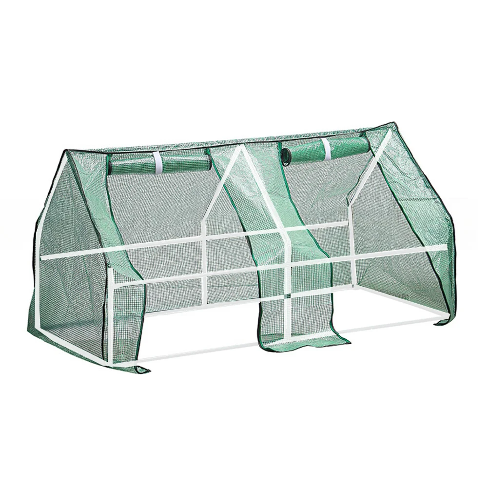 PE material greenhouse kit outer cover designed for effective gardening featuring a waterproof mat for added convenience