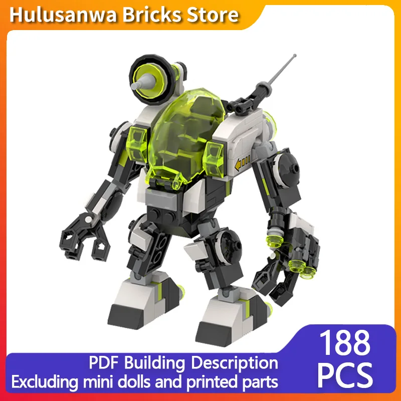 

Classic Combat Mecha Model MOC Building Bricks War Equipment Modular Technology Gifts Holiday Assemble Children Toys Suit