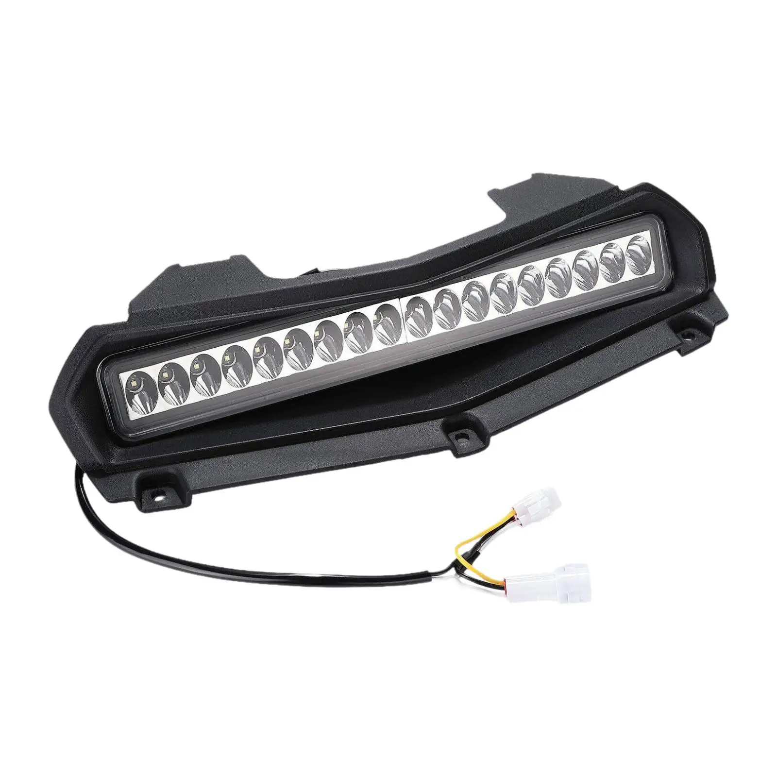 LED Hood Scoop Light Black Car Front Auxiliary Spot Light for Yamaha