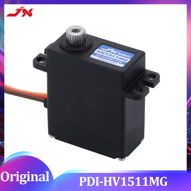 Metal Gear JX Servo PDI-HV1511MG 11KG Hoge Precisie Coreless Motor Grote Koppel Mini RC Model Helikopter Robot Zweefvliegtuig Crawler